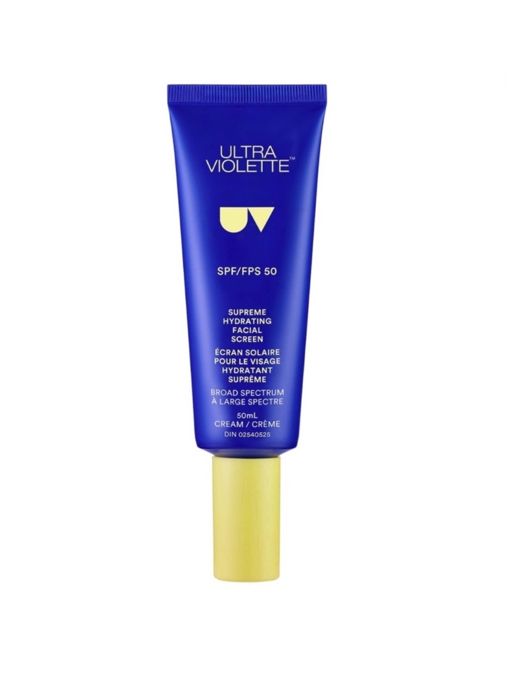 Ultra Violette Supreme Sunscreen SPF 50 Facial Sunscreen Moisturizer & Primer